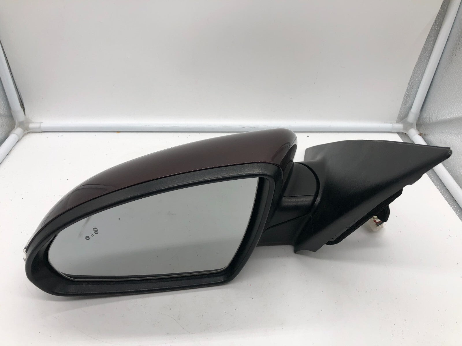 2016-2020 Kia Optima Driver Side View Power Door Mirror Purple BSA C04B46001