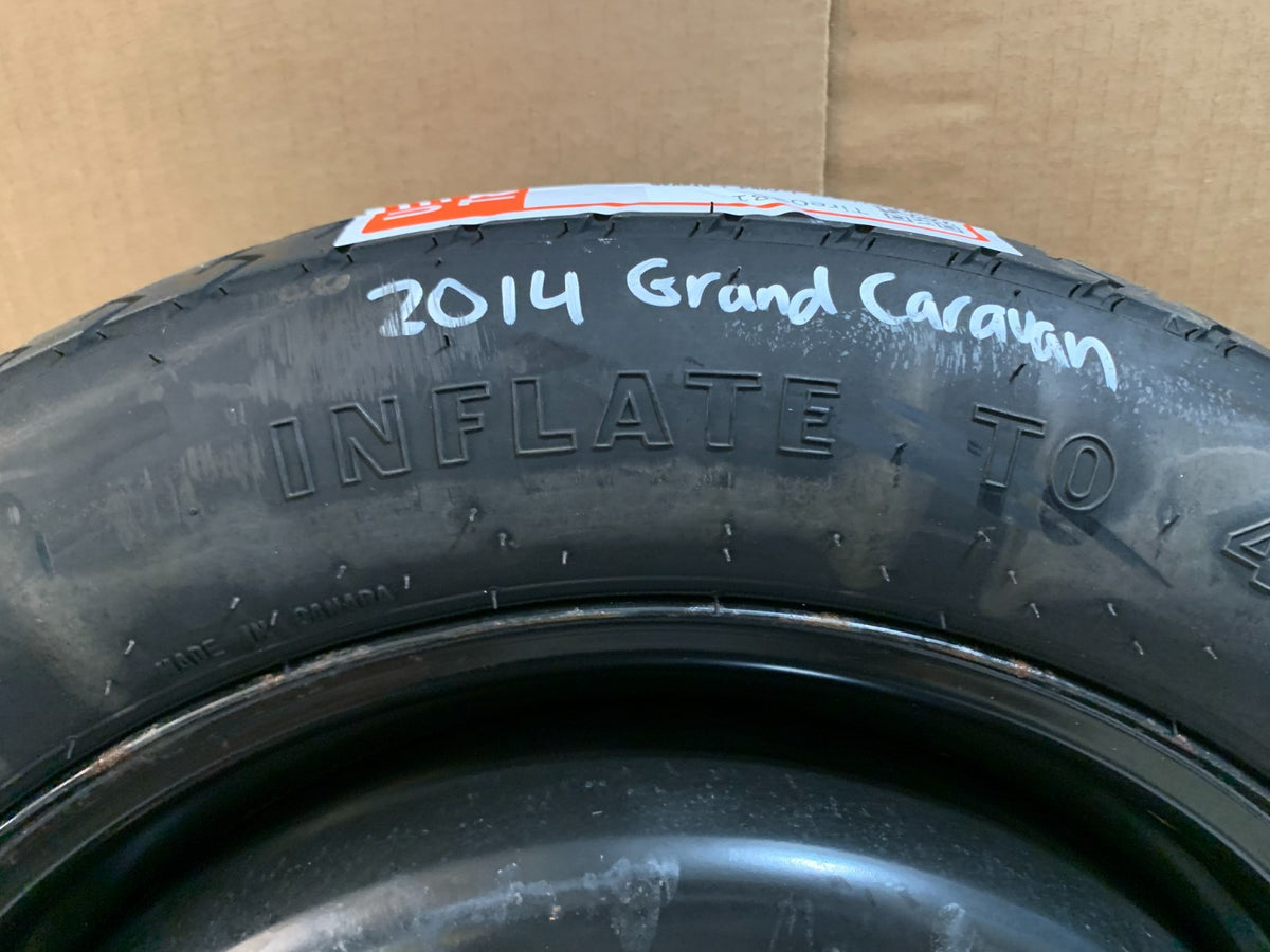 2012-2020 Dodge Grand Caravan 17" Spare Tire Compact Donut T145/80D17