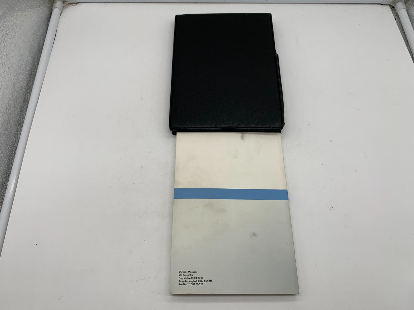 2010 Volkswagen Passat CC Owners Manual with Case OEM C02B03004