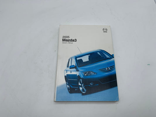 2005 Mazda 3 Owners Manual OEM R01B37034