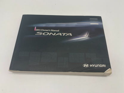 2011 Hyundai Sonata Owners Manual Includes Case OEM A02B35100
