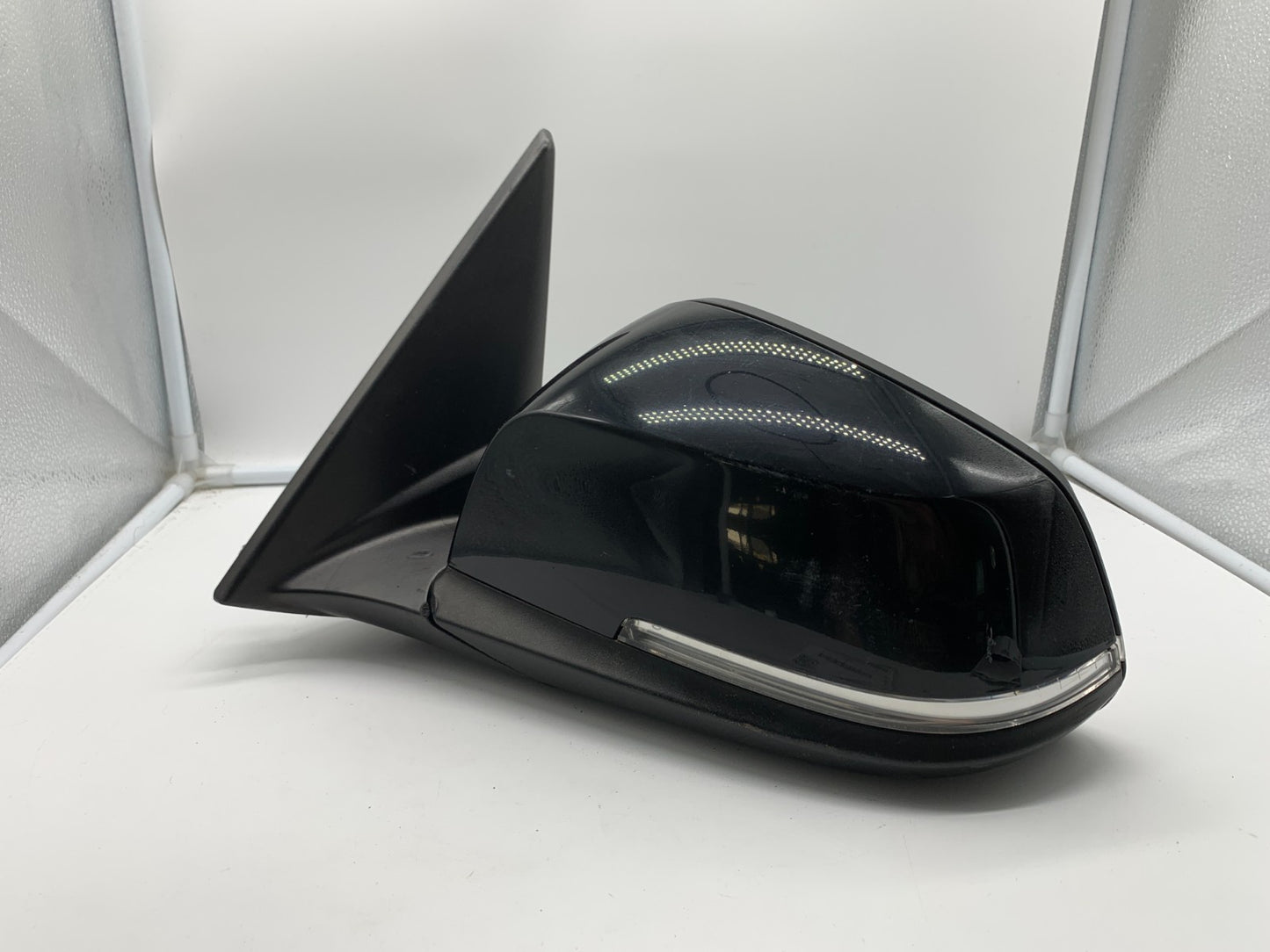 2013-2015 BMW X1 Driver Side View Power Door Mirror Black OEM C04B38002