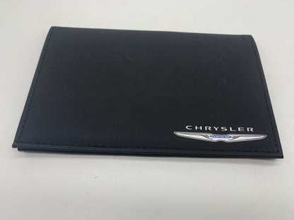 Chrysler Owners Manual Case Only OEM A02B41040