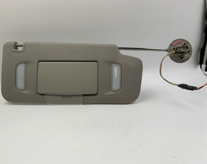 2010-2017 Chevrolet Equinox Passenger Sun Visor Gray Illuminated OEM B01B02043