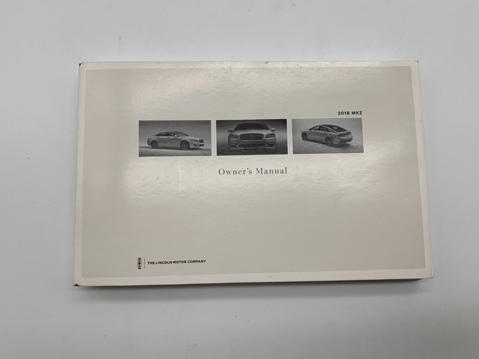 2018 Lincoln MKZ Owners Manual Set with Case OEM C03B44001