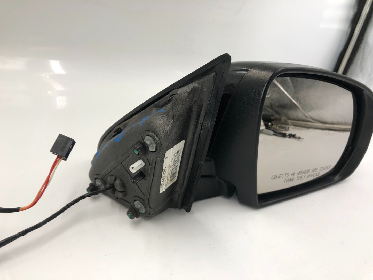 2014-2021 Jeep Cherokee Passenger Side View Power Door Mirror Black A02B15055