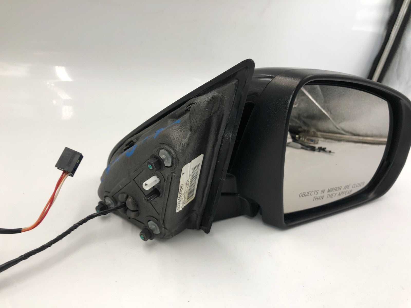 2014-2021 Jeep Cherokee Passenger Side View Power Door Mirror Black A02B15055