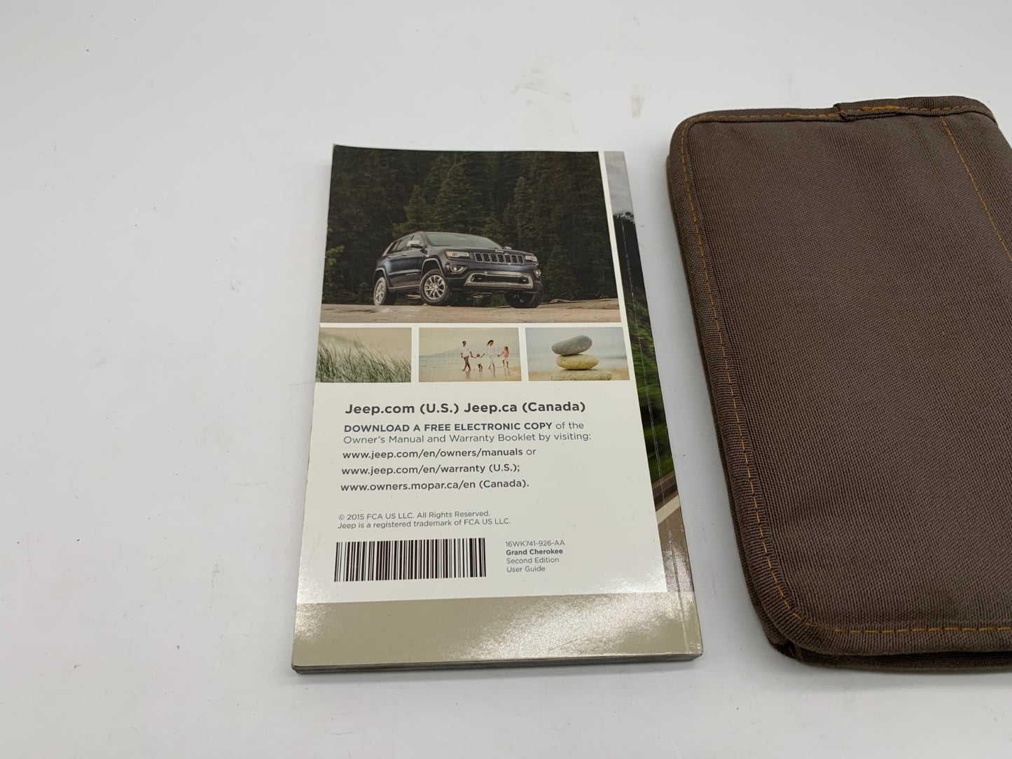 2016 Jeep Grand Cherokee Owners Manual Set with Case OEM B04B55050