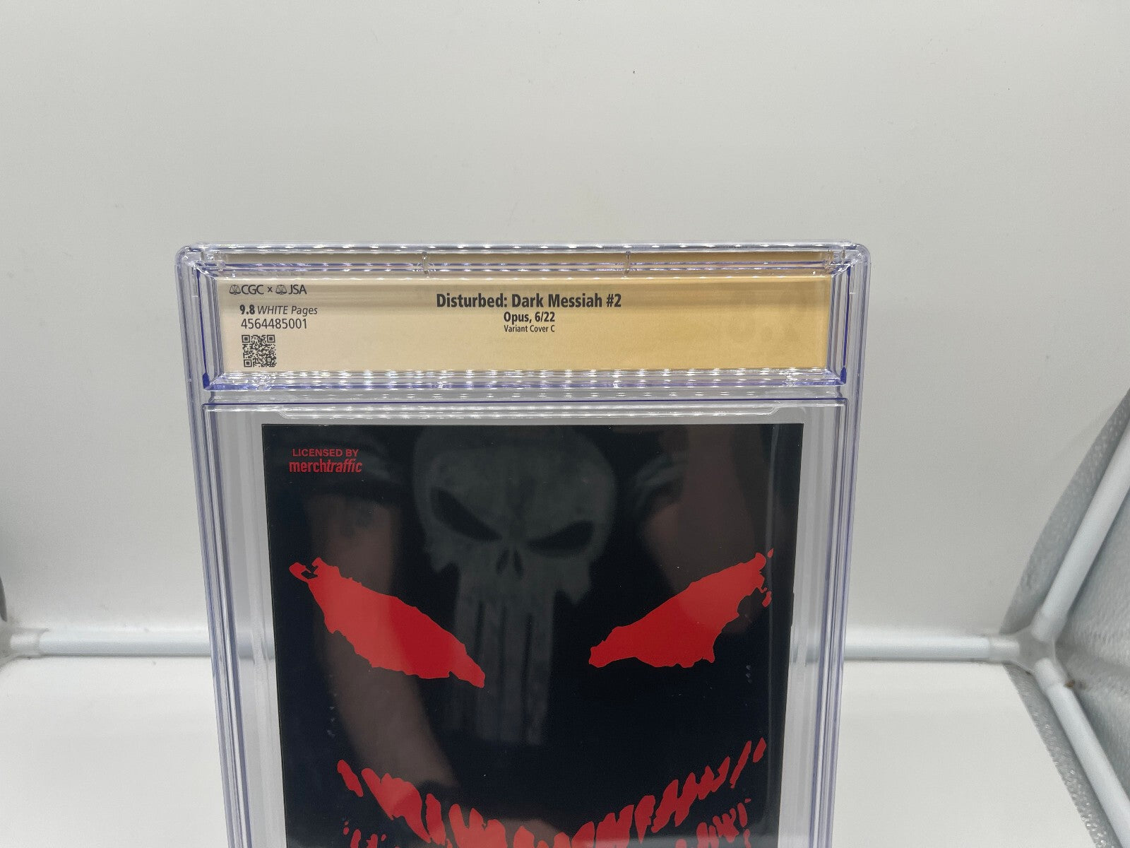Disturbed Dark Messiah #2 CGC 9.8 JSA Signature Series Tim Seeley