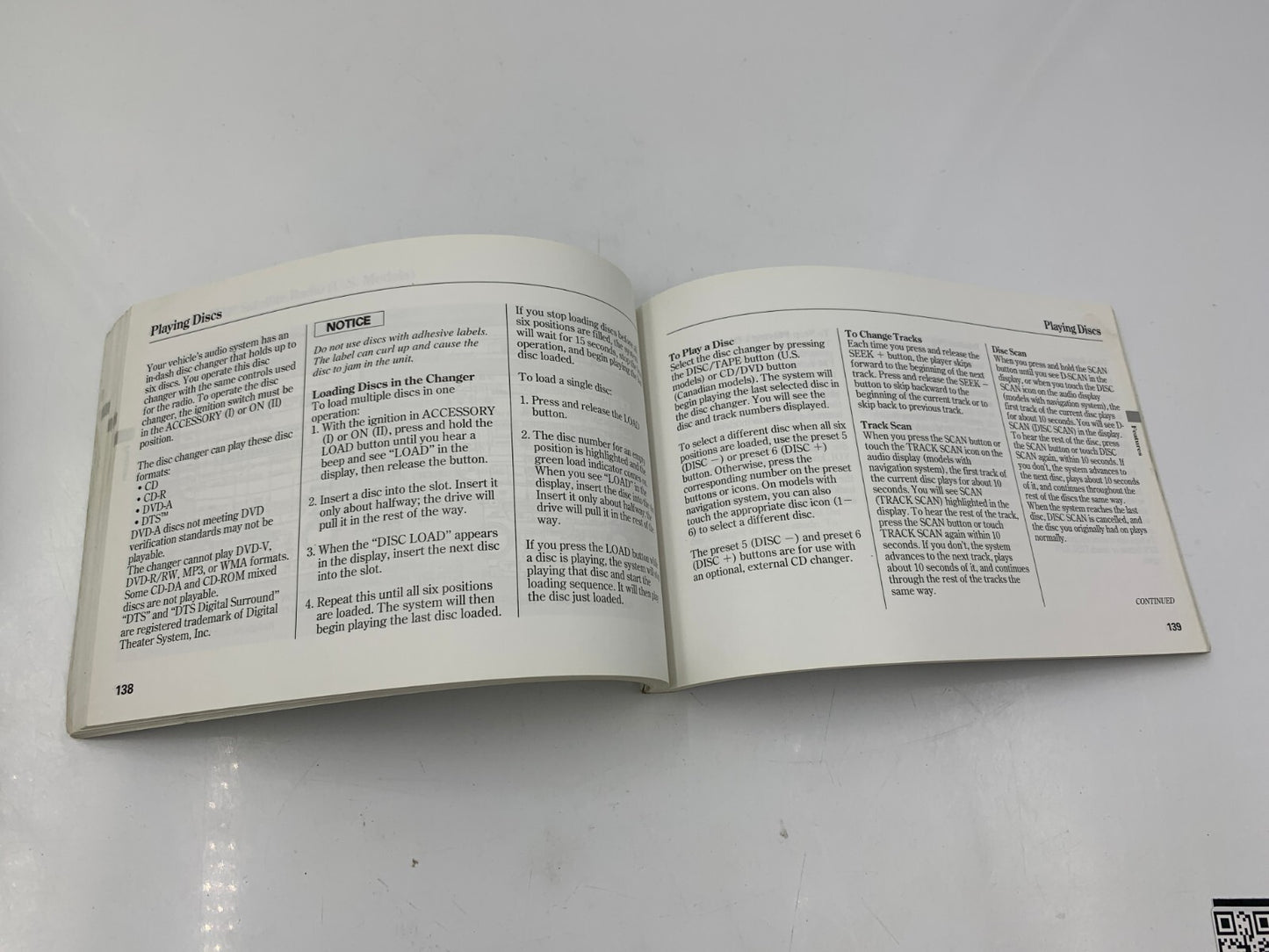 2005 Acura TL Owners Manual Set with Case OEM D01B16001