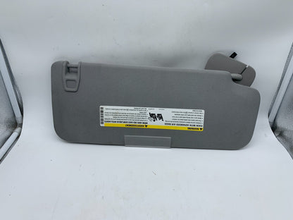 2015-2020 Chevrolet Avalanche 1500 Driver Sun Visor Gray Illuminated D03B67009