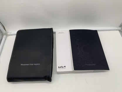 2022 Kia Telluride Sedan Owners Manual Set with Case OEM C04B64010