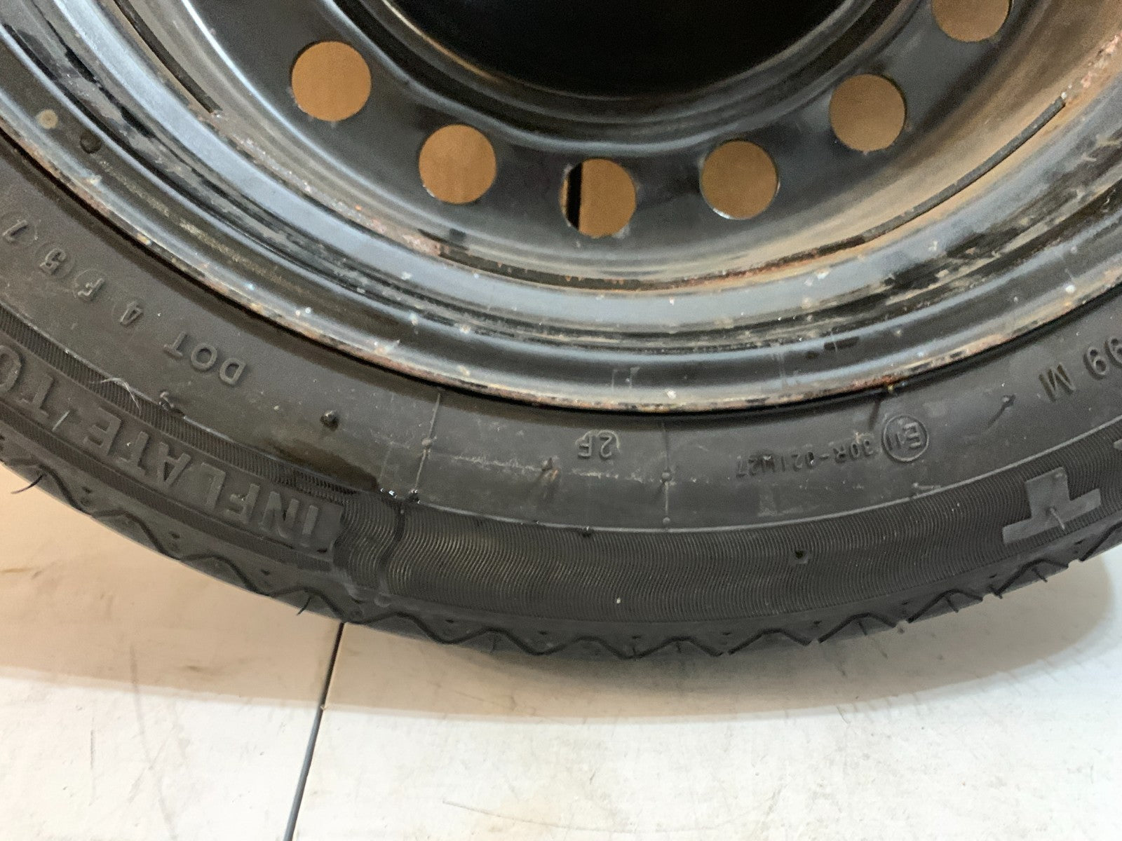 2013-2016 Dodge Dart 17" Spare Tire Compact Donut T125/80R17