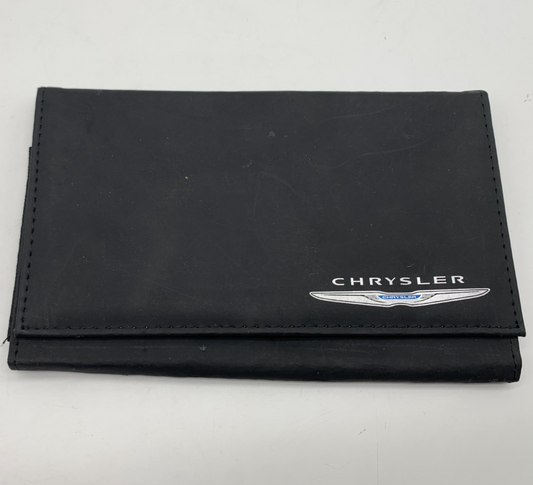 Chrysler Owners Manual Case Only OEM C01B49002