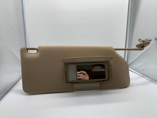 2006-2010 Honda Odyssey Passenger Sun Visor Tan Illuminated OEM A02B31002