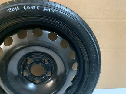 2016-2019 Chevrolet Cruze Sonic 16" Spare Tire Compact Donut T115/70R16