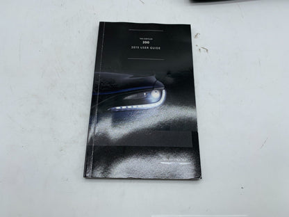 2015 Chrysler 200 Owners Manual with Case OEM C02B50024