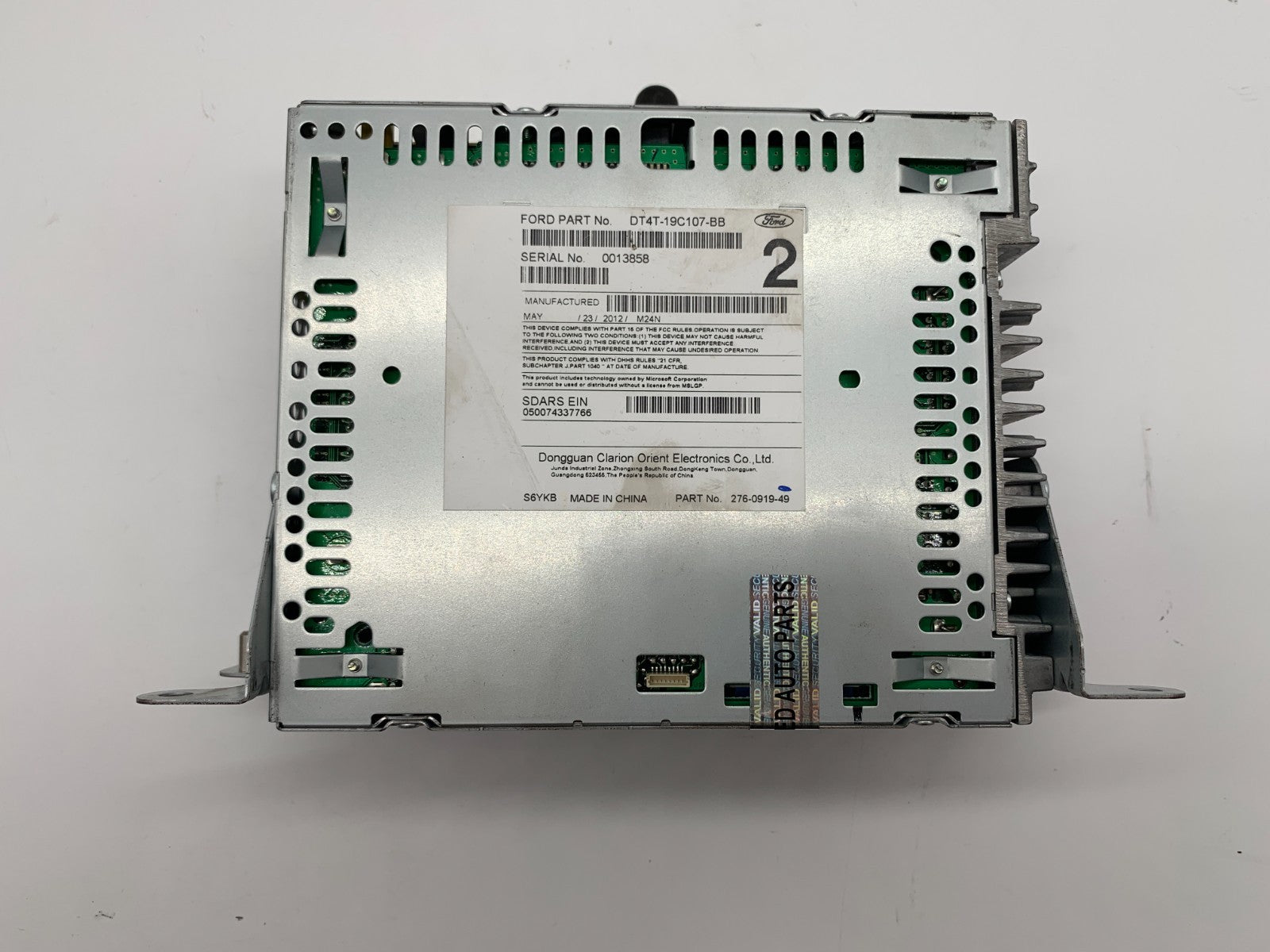 2013-2014 Ford Edge AM FM CD Player Radio Receiver OEM C03B24013