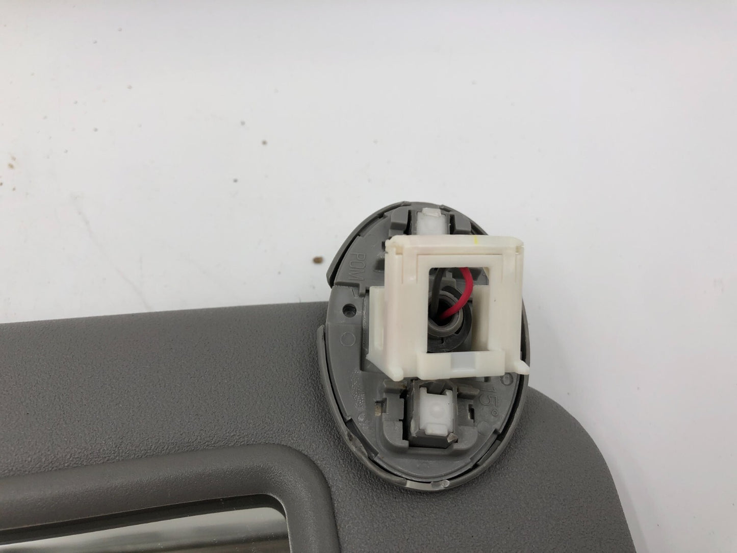 2010-2014 Toyota Rav4 Passenger Sunvisor Gray Illuminated OEM A04B05009