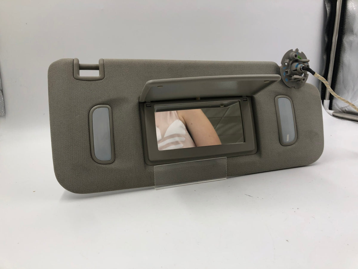 2013-2015 Chevrolet Trax Passenger Sun Visor Gray Illuminated OEM C03B17020