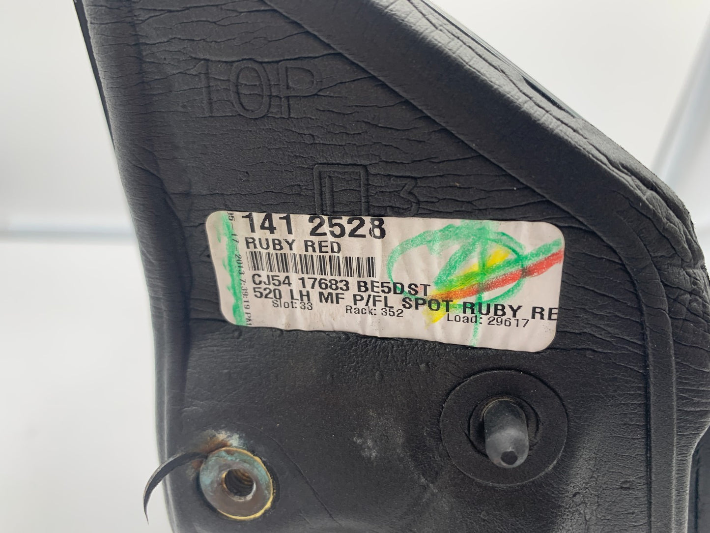 2013-2016 Ford Escape Driver Side View Power Door Mirror Red OEM D03B22042