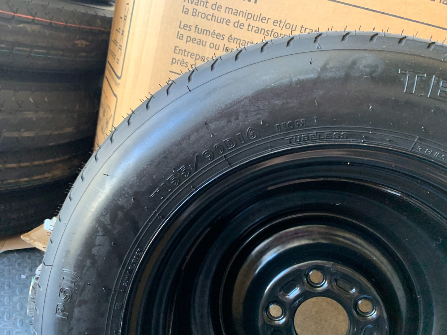 2010-2020 Nissan Rogue 16" Spare Tire Wheel Compact Donut T155/90D16 Goodyear