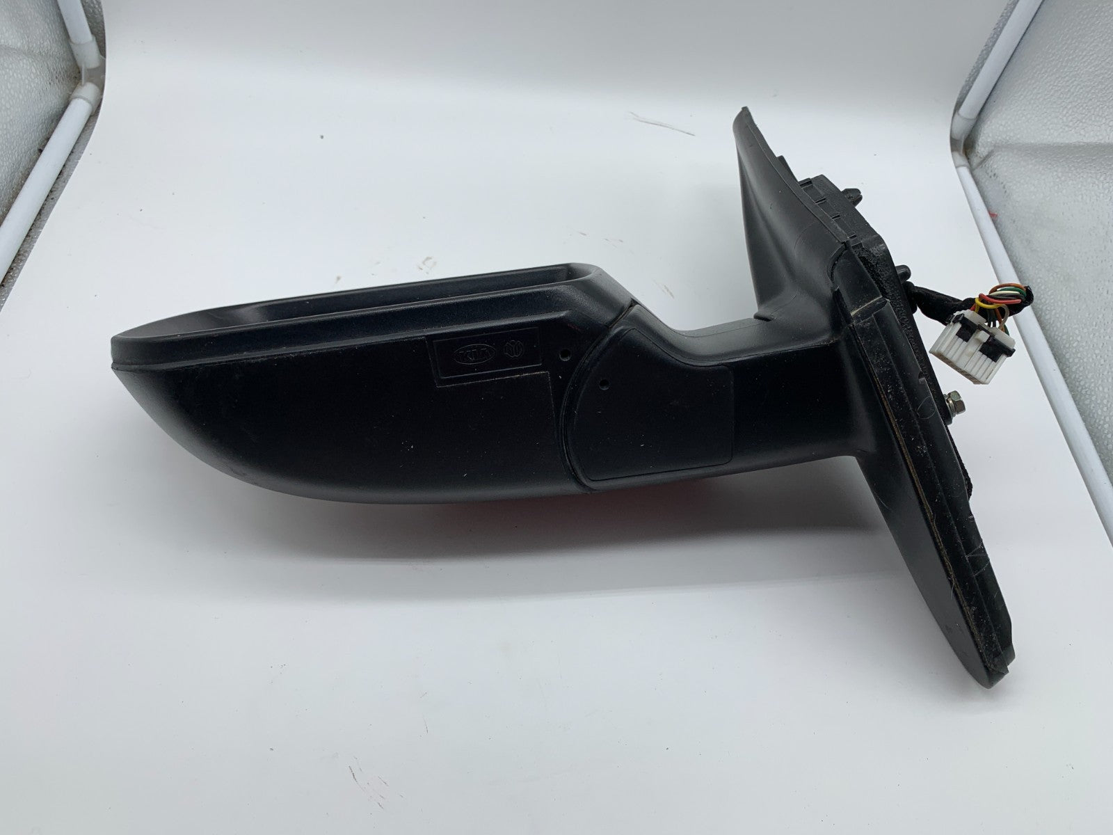 2011-2015 Kia Sorento Driver Side View Power Door Mirror Red OEM C03B47003
