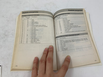 2001 Ford Focus Owners Manual OEM A04B27031