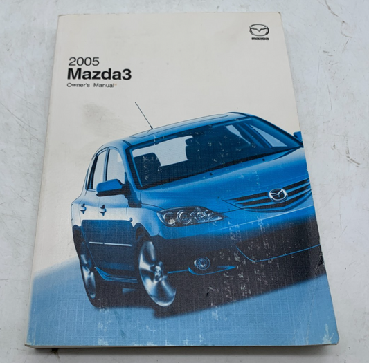 2005 Mazda 3 Owners Manual OEM B01B20101