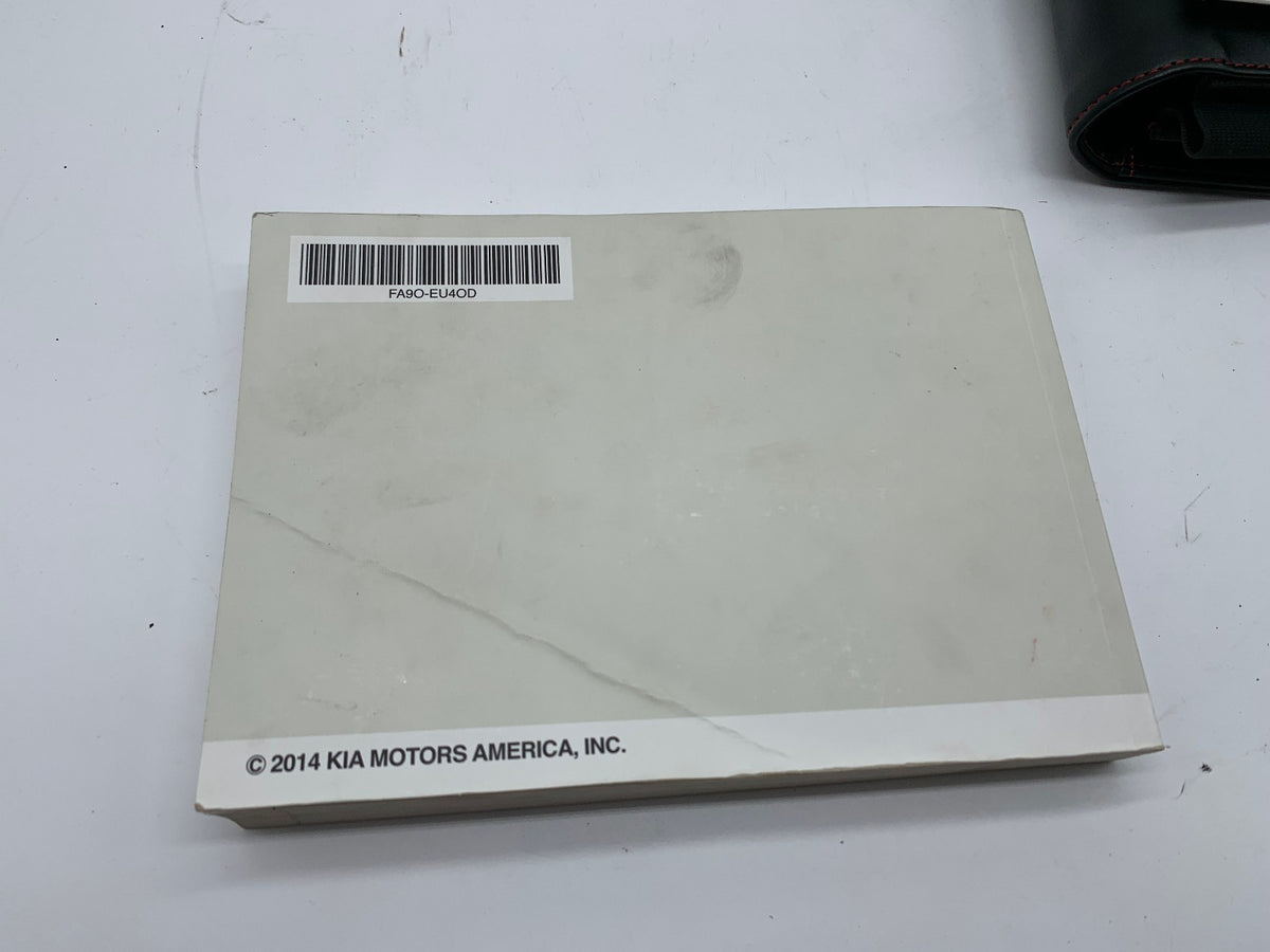 2015 Kia Sedona Owners Manual Set with Case OEM D03B38001