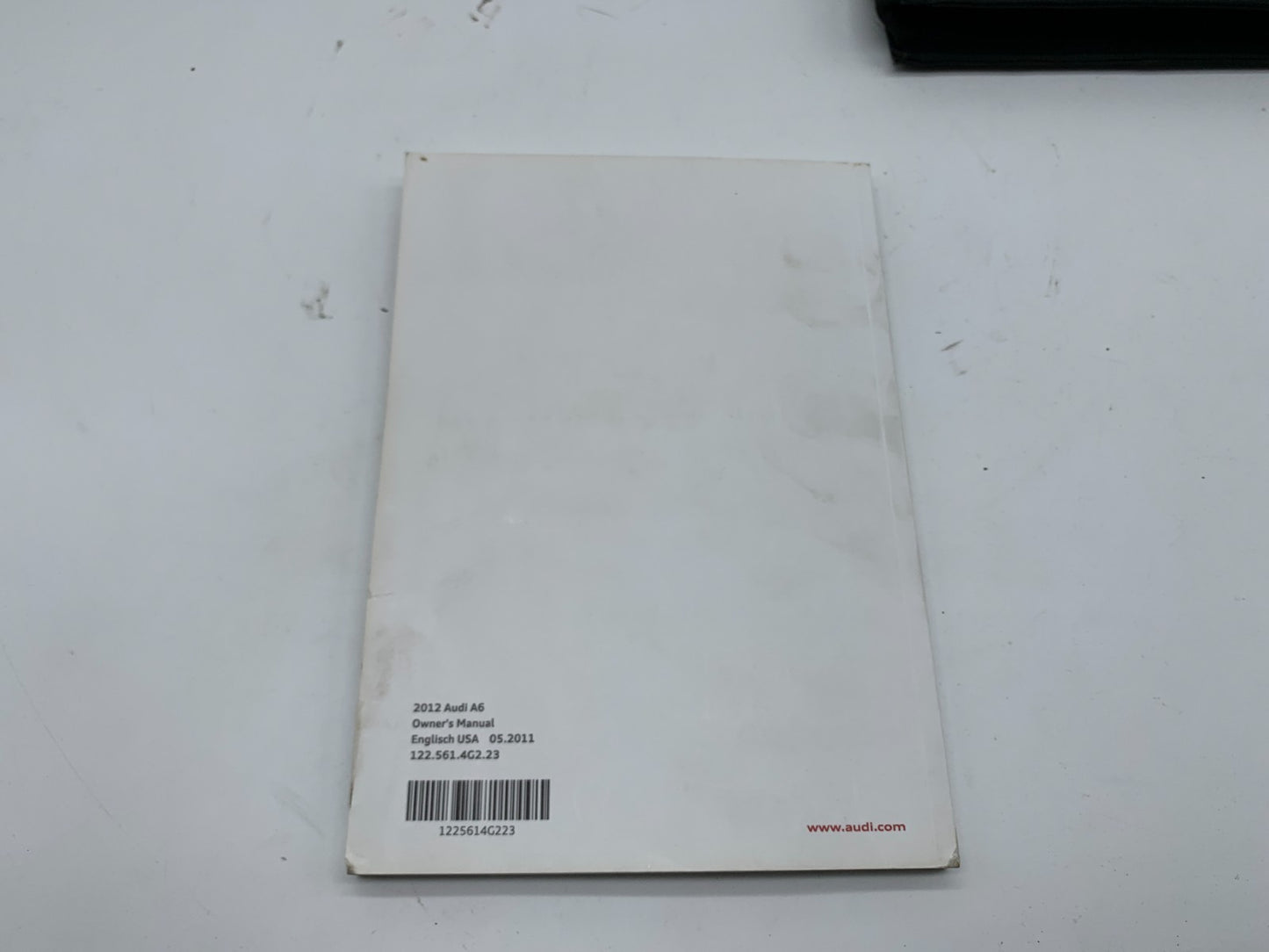 2012 Audi A6 Owners Manual Set with Case OEM A02B50049