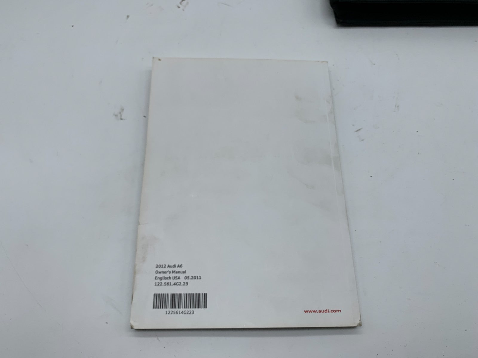 2012 Audi A6 Owners Manual Set with Case OEM A02B50049