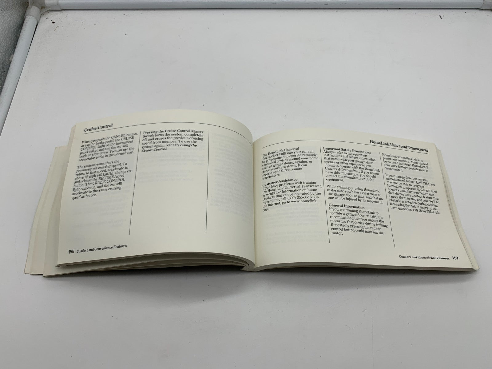 2002 Acura TL Owners Manual OEM C01B35004