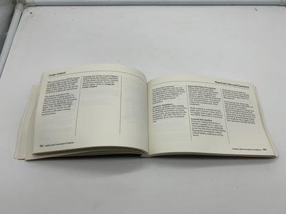 2002 Acura TL Owners Manual OEM C01B35004