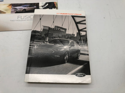 2017 Ford Fusion Owners Manual Set with Case OEM D03B67012