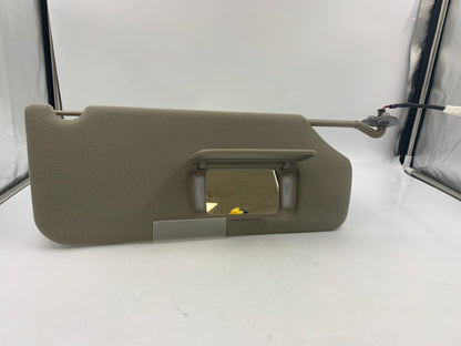 2011-2014 Toyota Sienna Passenger Visor Sunvisor Gray Illuminated OEM D04B41054