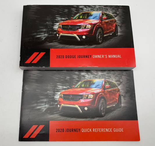 2020 Dodge Journey Owners Manual Set OEM C02B12004