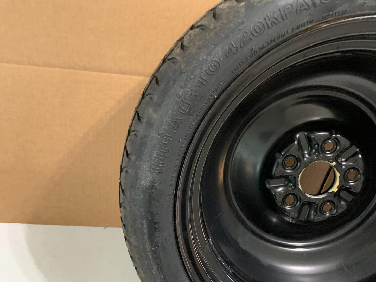 2010-2012 Lexus HS250 HS 250 17" Spare Tire Wheel Compact Donut T145/70D17