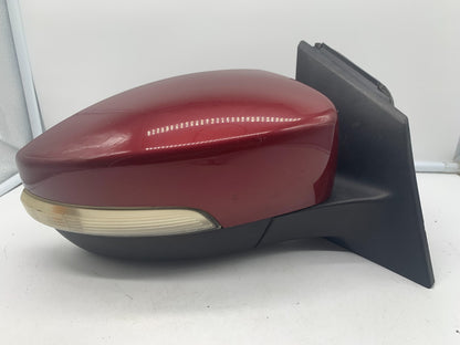2012-2014 Ford Focus Passenger Side View Power Door Mirror Ruby Red OEM