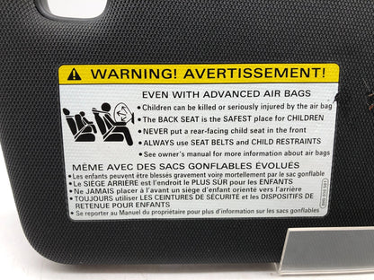 2012-2015 Audi A6 Passenger Sun Visor Black Illuminated OEM C02B44001