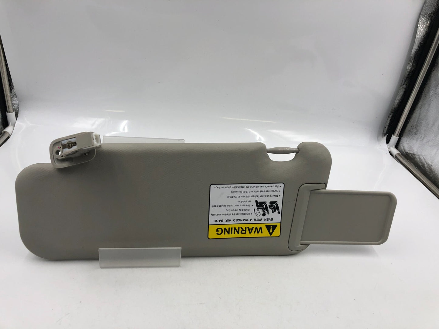 2014-2016 Mazda 3 Passenger Sun Visor Sunvisor Gray Illumination OEM D03B29034