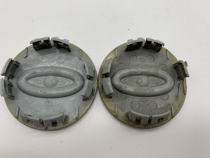Ford Rim Wheel Center Cap Set of 2 Silver 2-1/8 inch OEM B04B49005