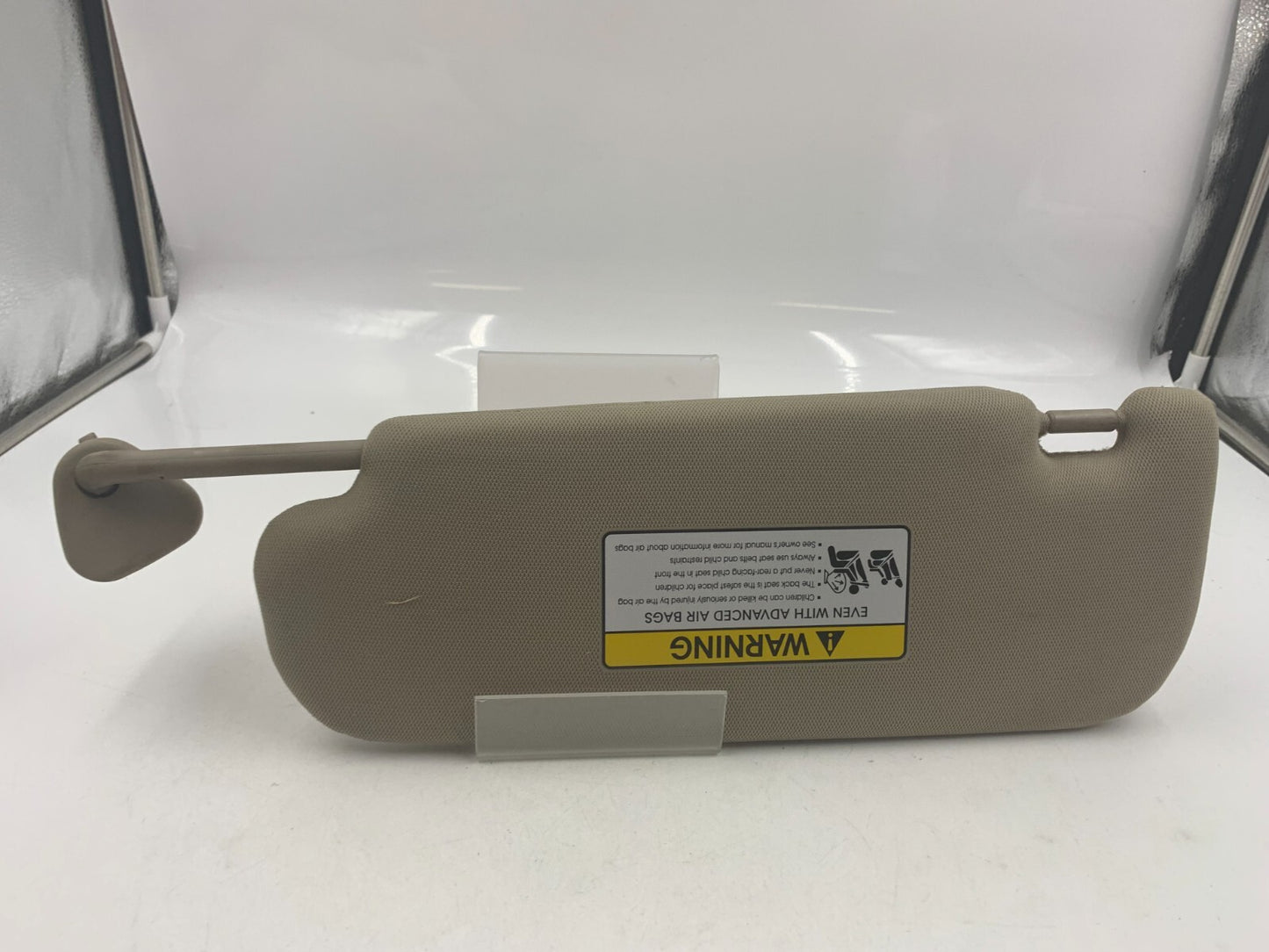 2011-2016 Kia Optima Passenger Sun Visor Tan OEM D02B33082