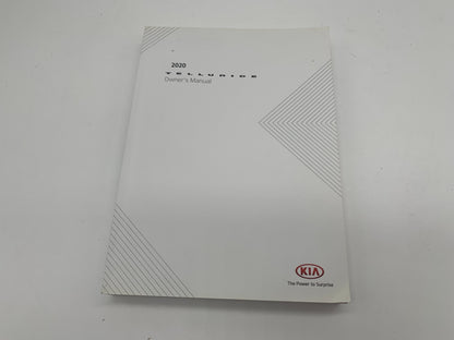 2020 Kia Telluride Owners Manual Set with Case OEM A02B36014