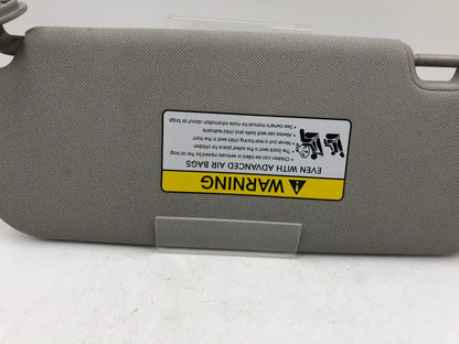 2014-2016 Kia Forte Passenger Sun Visor Gray OEM D04B08005
