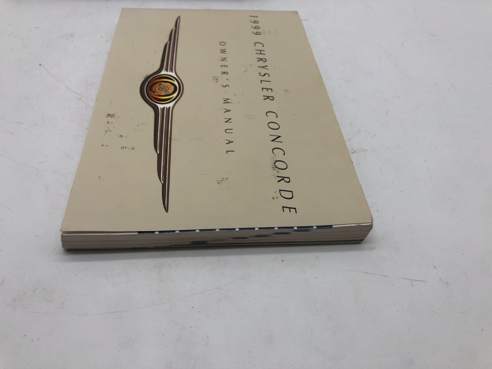 1999 Chrysler Concorde Owners Manual OEM A01B38008