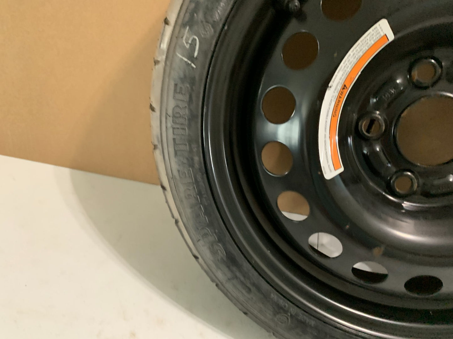 2020-2025 Nissan Sentra 16" Spare Tire Wheel Compact Donut T125/70D16