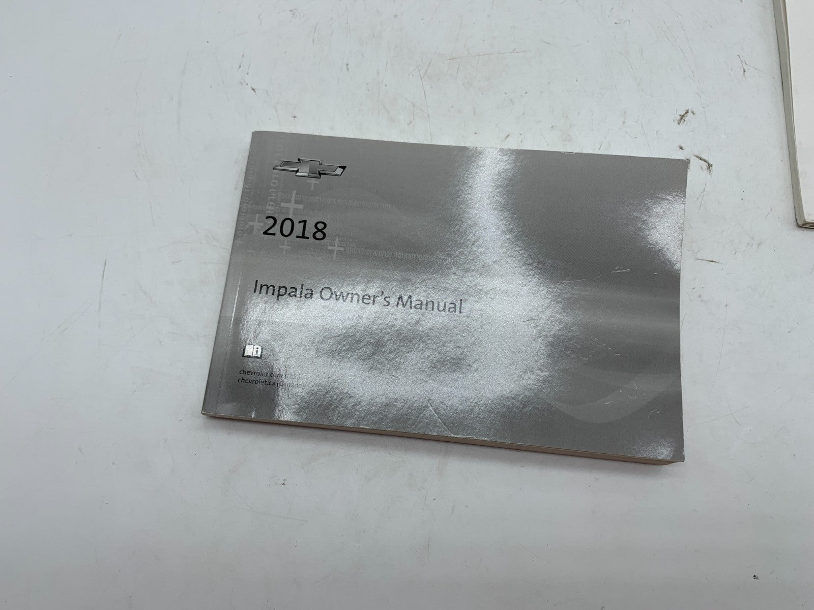 2018 Chevrolet Impala Owners Manual Set OEM B03B51016
