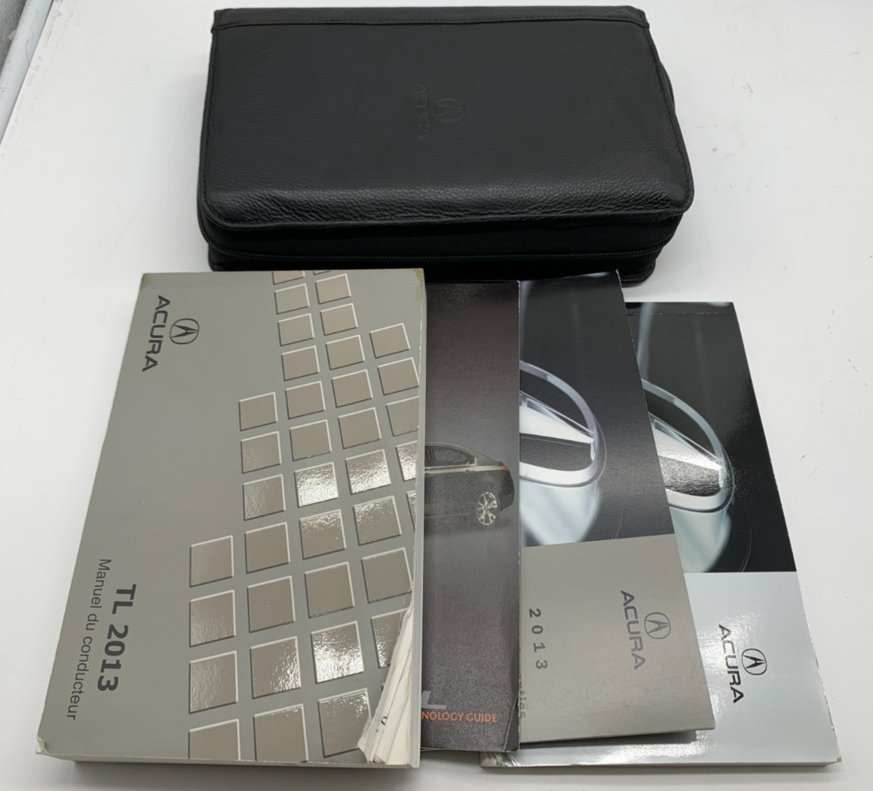 2013 Acura TL Owners Manual Set with Case OEM C04B38005