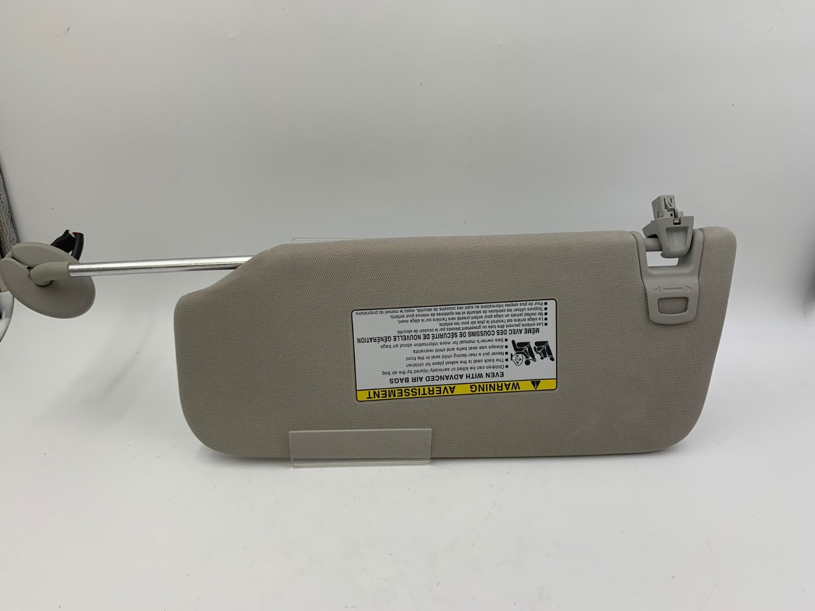 2015-2023 Subaru Legacy Passenger Sun Visor Beige Illuminated OEM C02B22048